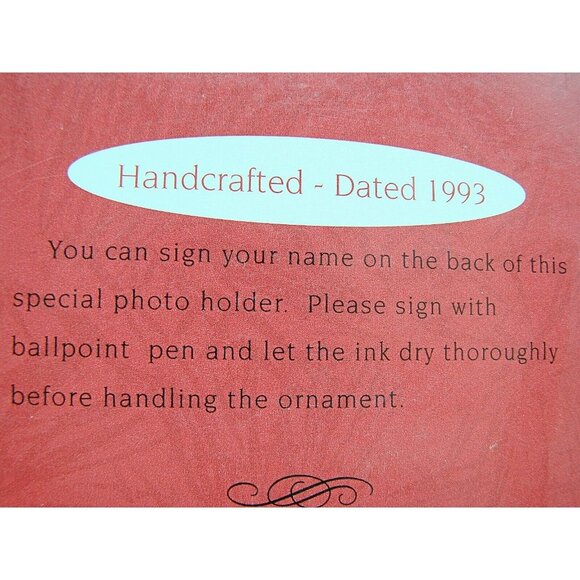 1993 Hallmark Keepsake Ornament Star Teacher White Bear Holiday or Gift Vtg NEW - Picture 8 of 11